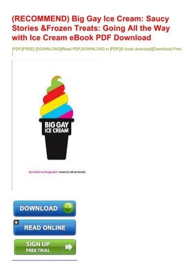 Recommend Big Gay Ice Cream Saucy Stories Frozen Treats Going All