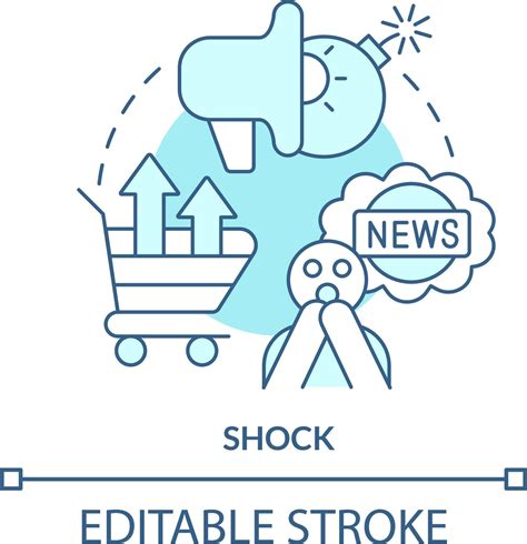 Shock Turquoise Concept Icon Using Emotional Trigger In Marketing