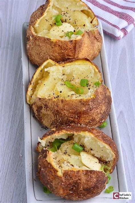 Jacket Potatoes Cooked In Air Fryer