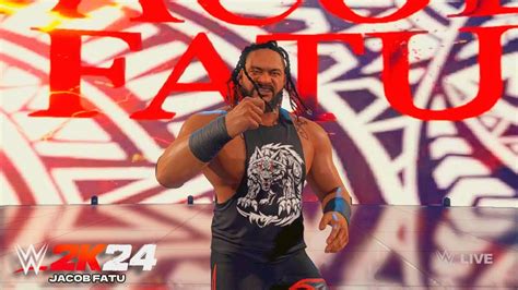 Jacob Fatu Mod Samoan Werewolf Entrance W Theme Graphics Pack