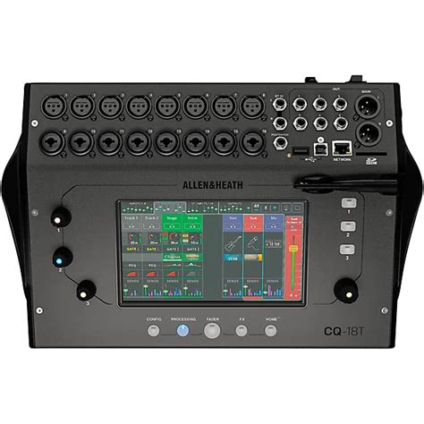 Allen Heath Cq T Digital Mixer With Touchscreen Wi Fi