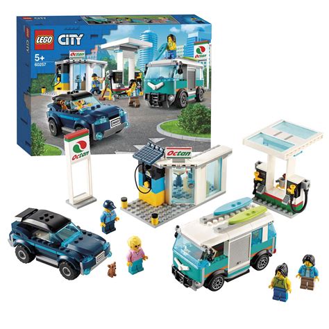 LEGO City 60257 Gas Station Thimble Toys