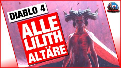 Diablo Beta Alle Lilith Statuen Finden Altar Von Lilith D Beta