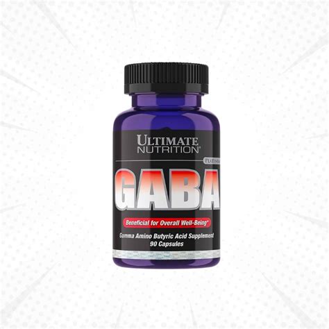 Ultimate Nutrition GABA 750mg 90kap Kreatin RS