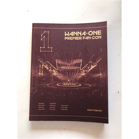 Jual Photobook Official Wanna One Premier Fan Con Seoul And Busan