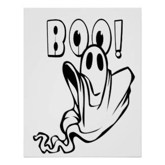 Ghost Saying Boo Clipart | Free download on ClipArtMag