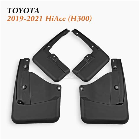 OEM Mud Flaps Wholesale Fit 2019 2021 Toyota HiAce H300 AutoBridge