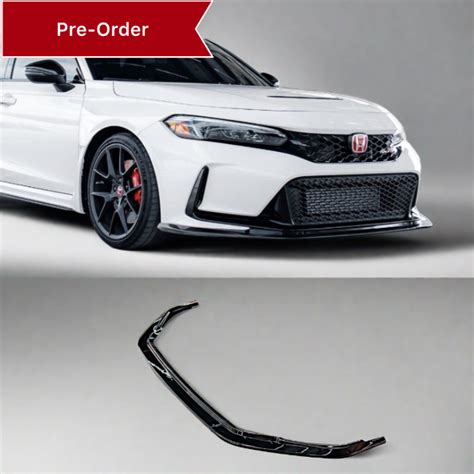 2023 Honda Civic Type R Fl5 S Style V2 Front Lip Aeroflowdynamics