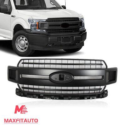 Fits Ford F Xlt Xl New Front Upper Hood Grille Matte Bk