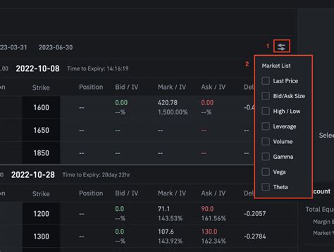 How To Trade Binance Options Binance Support