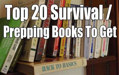 Preparedness Month: Top 20 Survival / Prepping Books To Get ...