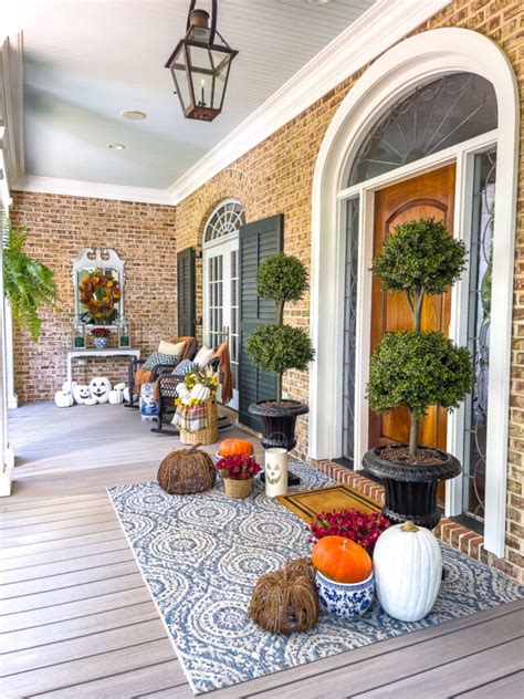 Ideas For Decorating A Festive Fall Front Porch