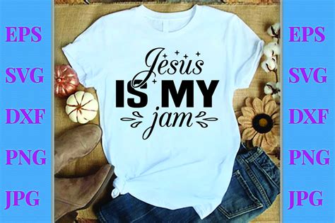 Bible SVG Design Jesus Is My Jam Graphic By M GRAPHICS DESICN