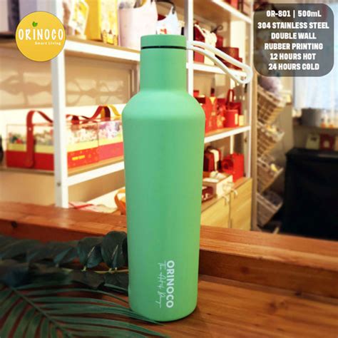 Promo Orinoco Tumbler Silky Touch OR Botol Termos Vacuum Flask Leakproof Ml Hot Cold