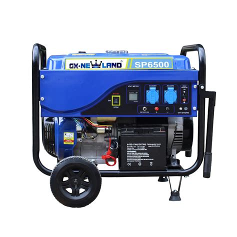 220/380 Volt 3phase 2kw to 8kw Portable Gasoline Generator Set - China ...