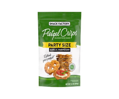 Snack Factory Garlic Parmesan Pretzel Crisps 14 Oz Big Lots