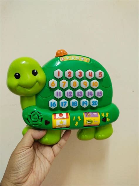 Vtech Count And Learn Turtle Hobbies And Toys Toys And Games On Carousell