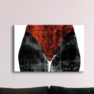 Erotic Wall Art Woman Nude Art Bedroom Decor Abstract Nude Art