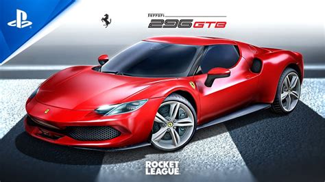 Rocket League Ferrari 296 GTB Trailer Racing Game Central