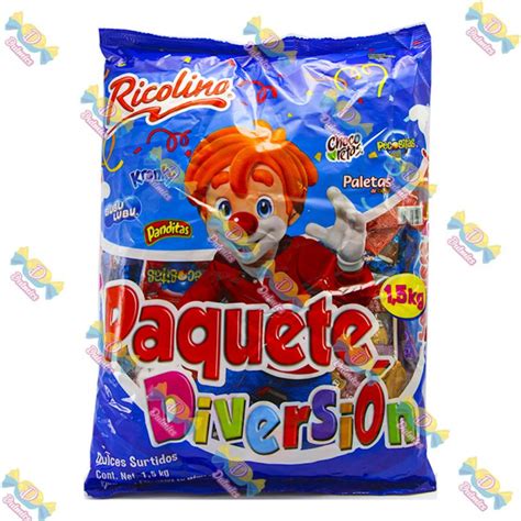 RICOLINO PAQUETE DIVERSION 1 5 KG Dulmics