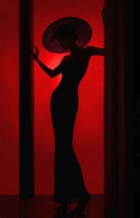 Your Favorite Red Aesthetic Art Photography Women Silhouette