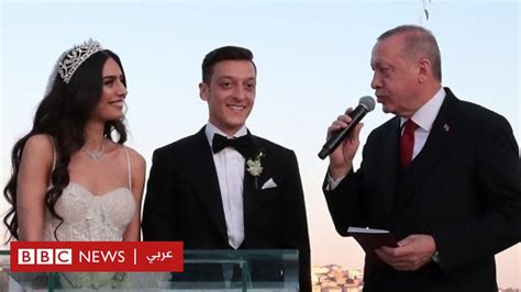 أردوغان يحضر حفل زفاف مسعود أوزيل وملكة جمال تركيا Bbc News عربي