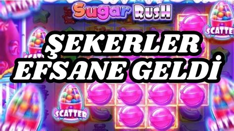 SUGAR RUSH MUHTEŞEM COMBO İLE OYUNU AÇTIK sugarrush slots