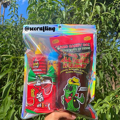 Chamoy Pickle Kit Tiktok Viral Pickle Kit Pickle Chamoy Kit Etsy Uk