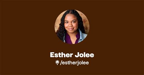 Esther Jolee Instagram Linktree