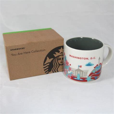 Starbucks Coffee 2013 You Are Here Collection Washington DC Mug 14