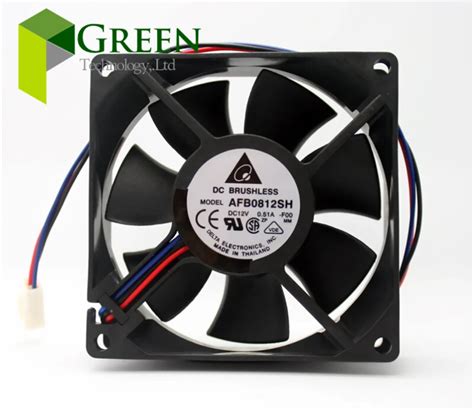 Original Delta AFB0812SH FOO 8025 80MM Comptuter CPU Cooling Fan 12V 0