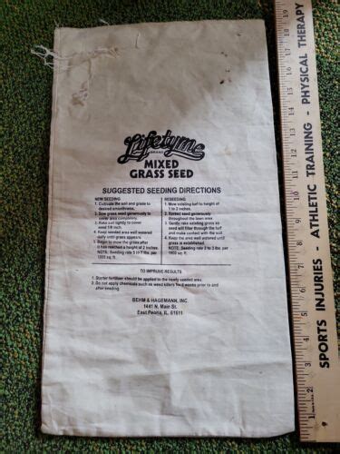 Lifetyme Mixed Grass Seed Bag Behm Hagemann Ebay