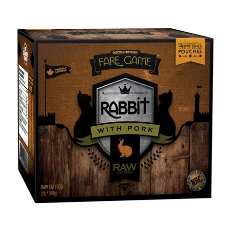 Fare Game - Rabbit with Pork - 2 lb | Big Country Raw