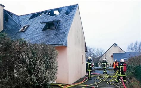 Plonéis Un pavillon détruit par les flammes Vidéo Le Télégramme