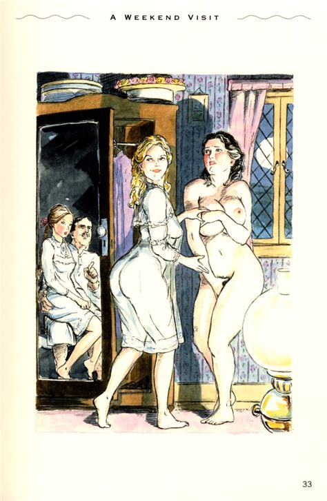 Rule 34 - 1boy 3girls a weekend visit ass blush breasts edwardian