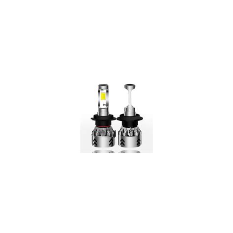 Led konvertering strålkastare 2-Pack Lampa H7 27W 3000LM 6000K ...