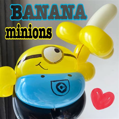 Minions And Banana Balloon In 2022 Minion Banana Minions Rubber Duck