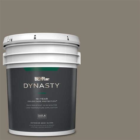 Behr Dynasty Gal Mq Smoky Trout Semi Gloss Exterior Stain