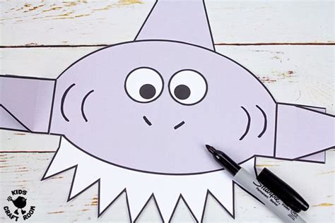 Shark Hat Craft - Kids Craft Room