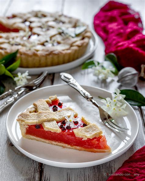 Crostata Al Gelo Di Anguria Ricetta Da Servire Fresca