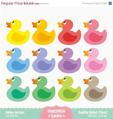 Blue Rubber Duck Clip Art