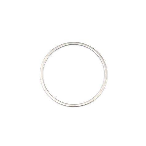 PS110256721 PAX 4 Pendentifs Connecteur Cercle 30 Mm En Acier