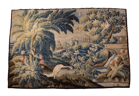 Proantic Tapisserie Verdure Aubusson Vers