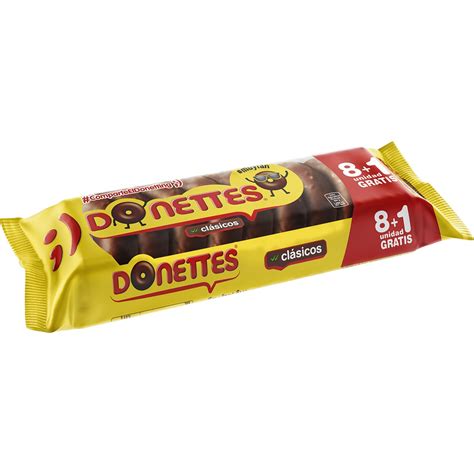 Clásicos De Chocolate Estuche 8 Unidades · Donettes · Supermercado El