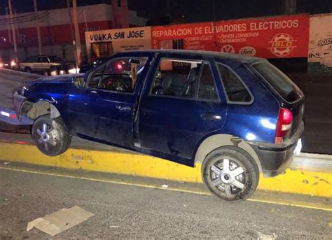 Conductor En Presunto Estado De Ebriedad Pierde Control Del Volante Y