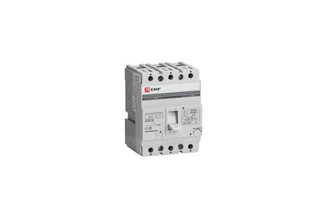 Автоматический выключатель EKF ВА-99/160 80А 3ф 35кА РЭ800А mccb99-160 ...