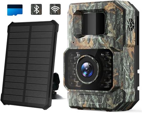 Coolifepro 48MP WiFi Caméra de Chasse Batterie intégrée de 2000MAH