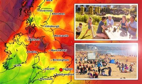 UK Hot Weather Exact Date Britain Set For Hottest Day Of Year As 25C