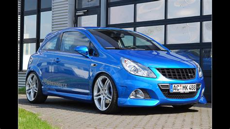 Opel Corsa Opc By Steinmetz Blauer Bolide Mit Viel Power