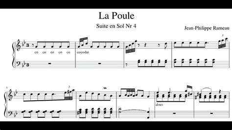 J P Rameau LA POULE Detailed Review YouTube